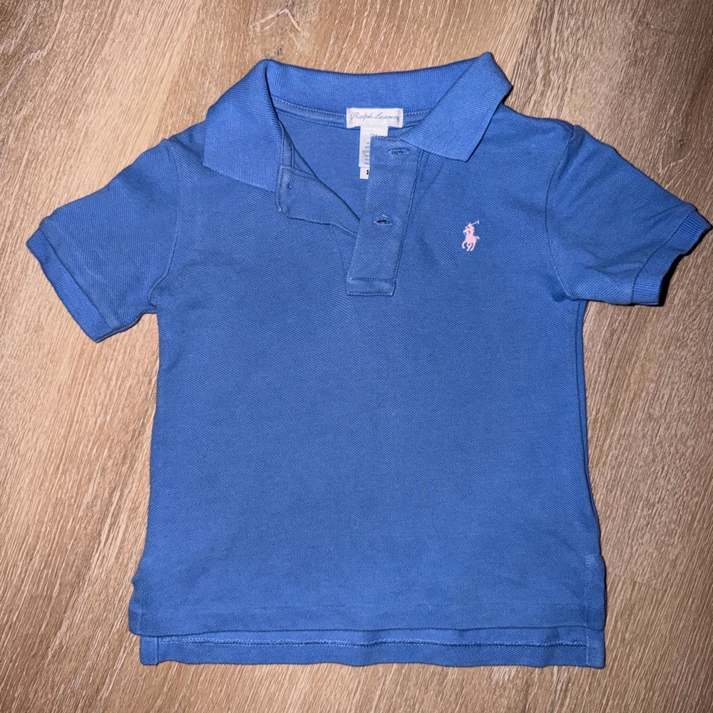 Polo Ralph Lauren Baby Boy The Iconic Mesh Polo Shirt | Size 18M